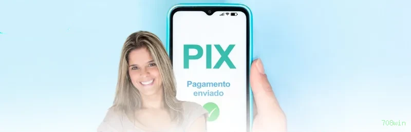 Imagem promocional da 708win mostrando a plataforma e suas vantagens